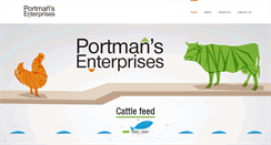 Desktop Screenshot of portmansenterprises.com